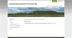 Desktop Screenshot of knuutilaki.net