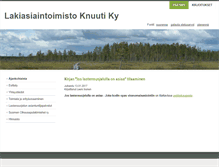 Tablet Screenshot of knuutilaki.net